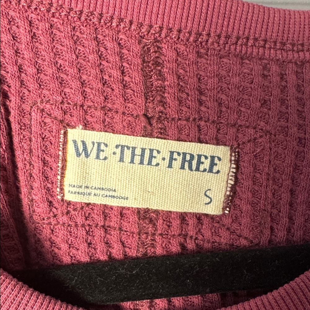 Free People Waffle Knit Tank Top - Picture 2 of 4